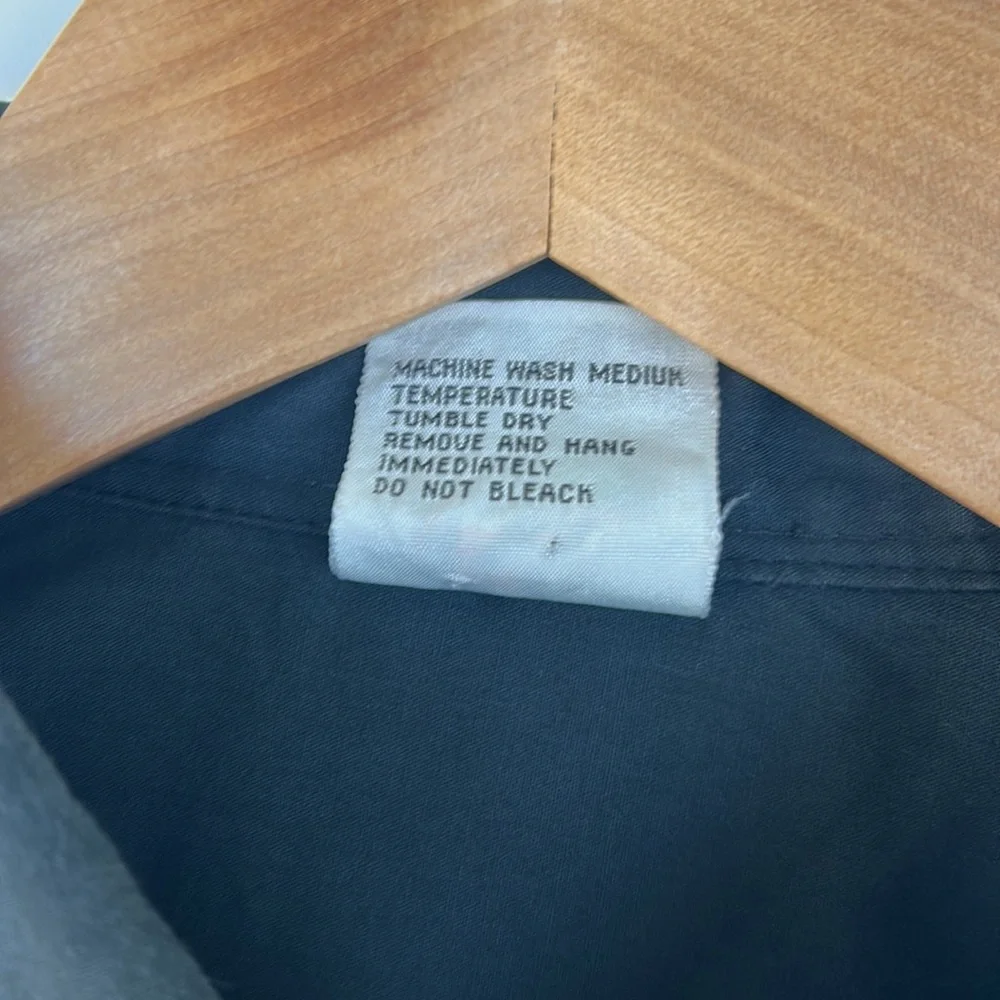 Vintage 70s 80s Jean Rive Western Wear Embroidered Long Sleeve Shirt - Picture 6 of 11